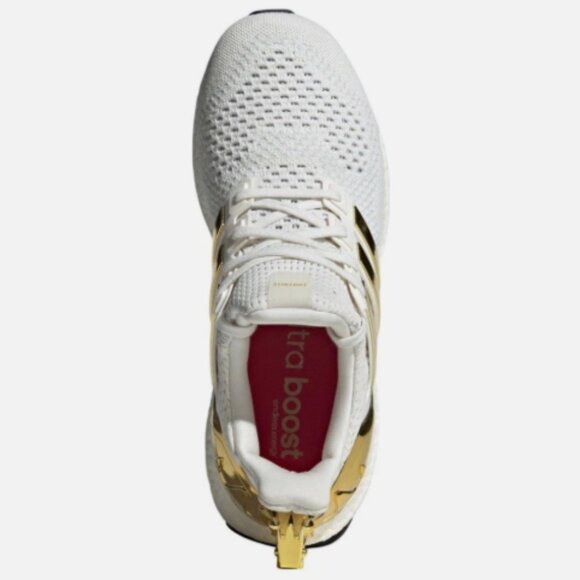 Adidas UB X Fortnite Victory Crow Ultraboost White Gold Men's Shoes - Picture 4 of 7